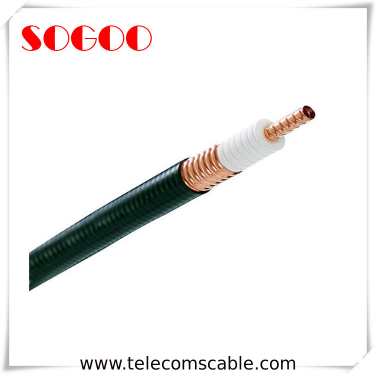 Câble coaxial flexible de câble d'alimentation de l'isolation rf de PE