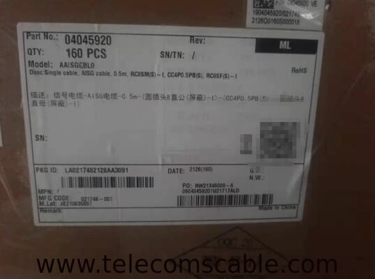 Original Huawei 04045920 Signal Cable AISG Cable 0.5m , RC8SM(S)-I,CC4PO.5PB(S). RC8SF(S)-1