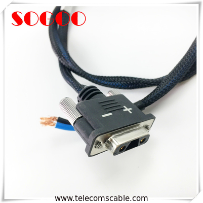 Huawei / ZTE 48V Base Station Cable 10m For Baseband Cabinet CE Approval