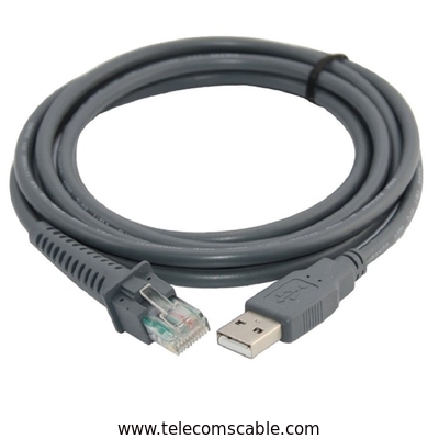 2 Pair Shielded Base Station Cable Micro B Usb To Rj45 10 Pin Connector With Drain Ground