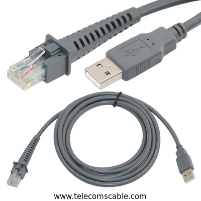 2 Pair Shielded Base Station Cable Micro B Usb To Rj45 10 Pin Connector With Drain Ground