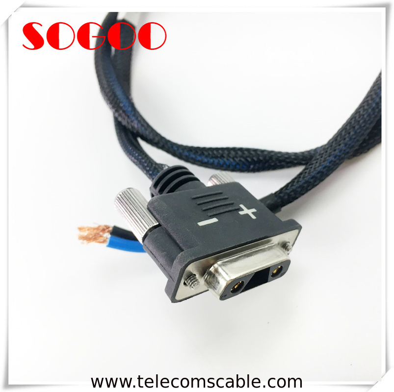 Huawei / ZTE 48V Base Station Cable 10m For Baseband Cabinet CE Approval