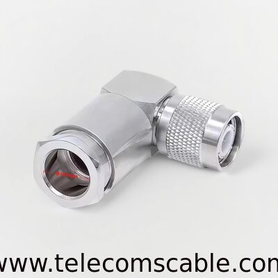 TNC Connecteur à angle droit pour câble LMR400 / RG8U. Connecteur coaxial RF à 90 degrés.
