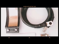 Kit de mise à la terre 7/8 Chine pour câble coaxial 7/8, câble d'alimentation